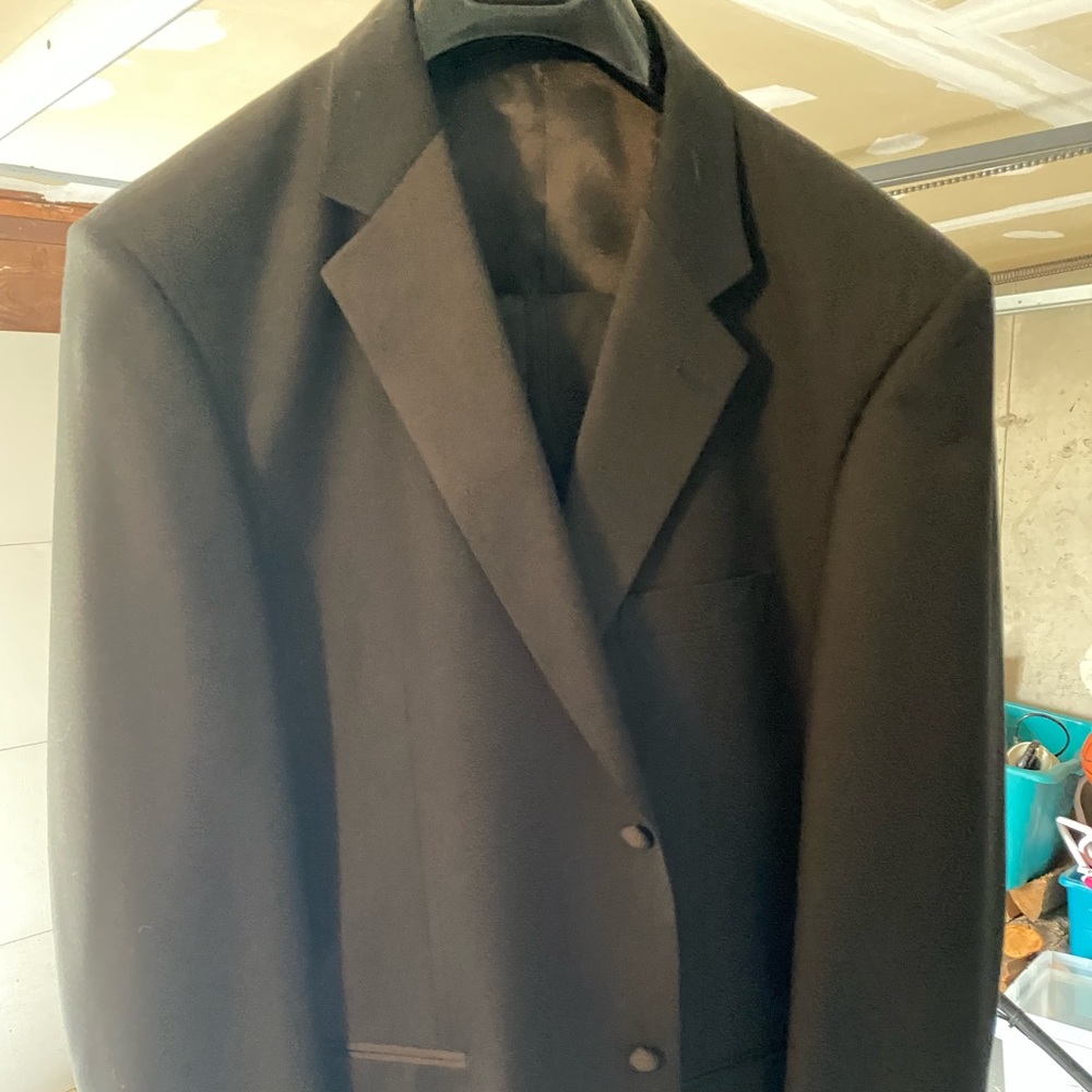 Black all wool to button 48 long tuxedo Giorgio Fiorelli